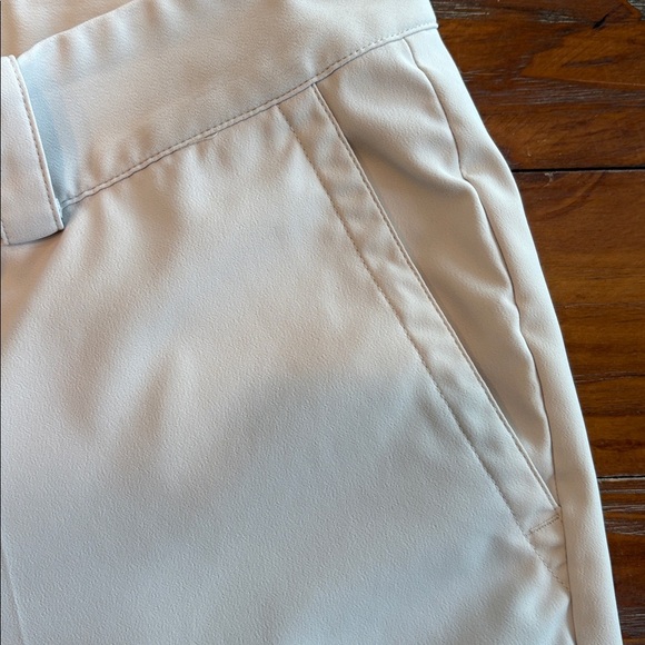 NIKE GOLF Tour Performance Dry-Fit Beige Cropped Pants Women’s Size 14 - Picture 7 of 16